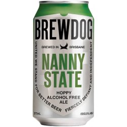 BrewDog Nanny State Low Alcohol Beer Cans 375ml - BoozeBud