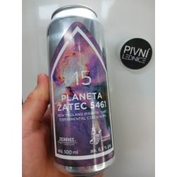 Zichovec Planeta Žatec 5461 15°6,5% 0,5l DMT: 24.10.25 - Pivní lednice