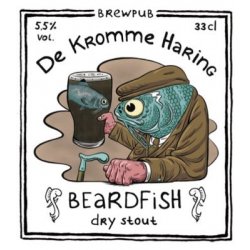 De Kromme Haring - Beardfish - 20L keg - Hopping Borders