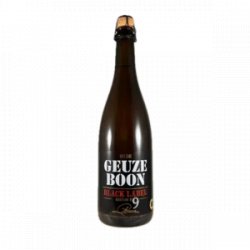 Boon Oude Geuze Black Label Edition N°9  75 cl - Het Huis van de Geuze