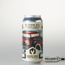 Moersleutel  Motor Oil Double Vanilla Mexican & Madagascan Vanilla Stout 2022 Edition 44cl Blik - Melgers