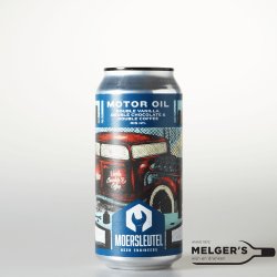 Moersleutel  Motor Oil Double Vanilla, Double Chocolate & Double Coffee Imperial Stout 44cl Blik - Melgers