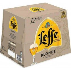 Leffe BiÃre blonde 6.6% 12 x 25cl 6.6%vol. (pack de 12) - Selfdrinks