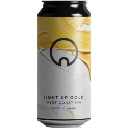 Our Brewery - Light Up Gold West Coast IPA 4.7% ABV 440ml Can - Martins Off Licence