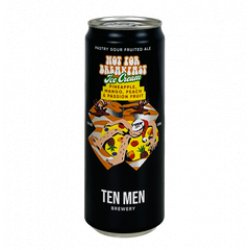 Ten Men Brewery NOT FOR BREAKFAST ICE CREAM: MANGO, PINEAPPLE, PEACH AND PASSION FRUIT - Beerfreak