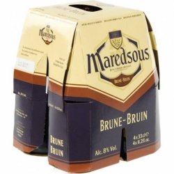 Maredsous  Bruin  33 cl  Clip 4 fl - Drinksstore