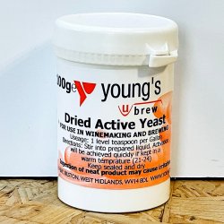 Dried Active Yeast for Winemaking and Brewing - 100g - Brewbitz Homebrew Shop