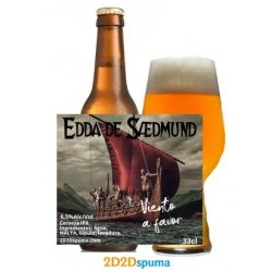 Cerveza Vikinga Edda de Sæmund ´Viento a favor´ - 2D2Dspuma