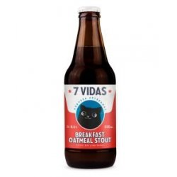 Cerveza 7 Vidas Breakfast Oatmeal Stout - Cerveza 7 Vidas