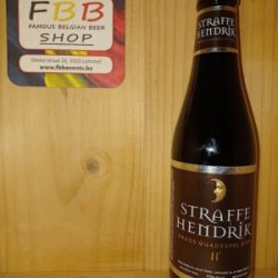 Straffe Hendrik quadrupel - Famous Belgian Beer