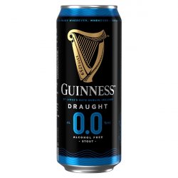 Guinness 0.0 Alcohol Free Draught Stout (4 x 500ml) - Castle Off Licence - Nutsaboutwine