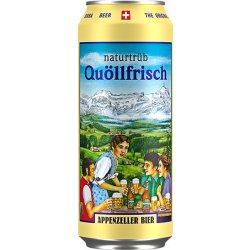 Brauerei Locher Appenzeller Quöllfrisch Naturtrüb Brauerei Locher Appenzeller Quöllfrisch Naturtrüb