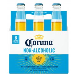 Corona Non-Alcoholic Mexican Lager 6 pack 12 oz. - Kelly’s Liquor