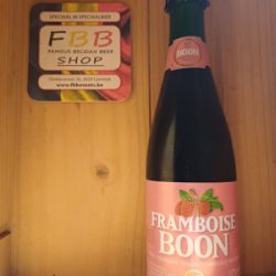 Boon framboise 2022 - Famous Belgian Beer