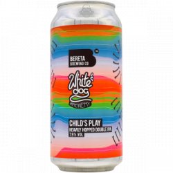 Bereta Brewing Co. X White Dog  Child’s Play - Rebel Beer Cans