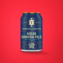 Thornbridge Mikan Shimoda Pale - 3.8% ABV Satsuma Pale Ale 330ml can - Thornbridge Brewery