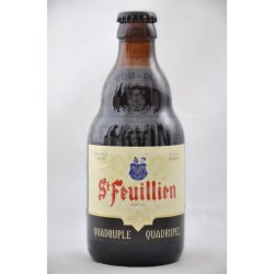 St. Feuillien Quadruple 33cl - AbeerVinum