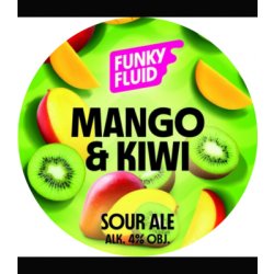 Funky Fluid - Mango & Kiwi - 30L keg - Hopping Borders