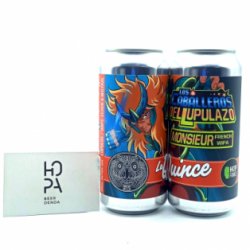 LA QUINCE & HOP FRANCE Los Caballeros Del Lupulazo Monsieur Lata 44cl - Hopa Beer Denda