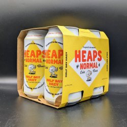 Heaps Normal Half Day Hazy Can 4pk - Saccharomyces Beer Cafe