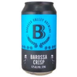 Barossa Crisp Lager 375mL ABV 4.8% - Hopshop