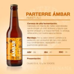 Cervezas Parterre  AMBER ALE - Craft Beer Culture