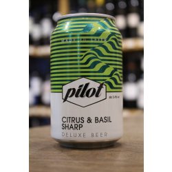 PILOT CITRUS & BASIL SHARP SAISON - Cork & Cask