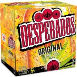 Desperados BiÃre Ã  la tequila 5.9% 12 x 33 cl  5.9%vol. - Selfdrinks