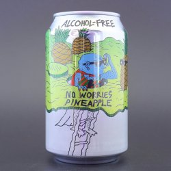 Lervig - No Worries Pineapple - 0.5% (330ml) - Ghost Whale