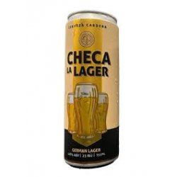 CARDERA CHECA LA LAGER (LATA) 12 OZ - Cebada Malteada