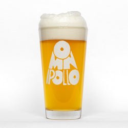 Omnipollo® logo glass - Omnipollo