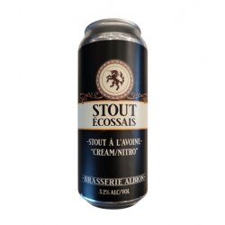 Brasserie Artisanale Albion Stout écossais