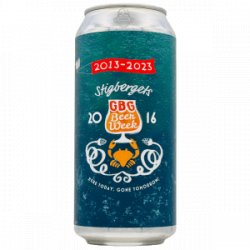 Stigbergets Bryggeri  GBG Beer Week IPA 2016, 2023 BDAY Version - Rebel Beer Cans