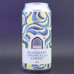 Vault City - Blueberry Limoncello Sorbet - 7% (440ml) - Ghost Whale
