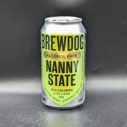 BrewDog Nanny State Non Alc Can Sgl - Saccharomyces Beer Cafe