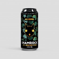 Mad Squirrel Shamrock - Nitro Irish Dry Stout - Mad Squirrel