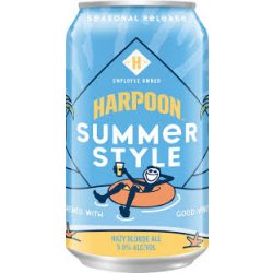 HARPOON SUMMER STYLE (LATA) 12 OZ - Cebada Malteada