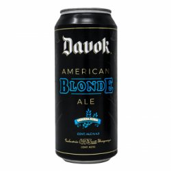 Davok American Blonde Ale 473ml - Sabremos Tomar