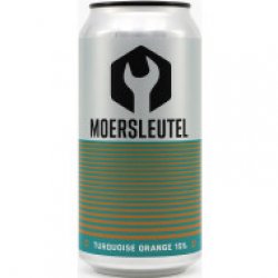 Moersleutel Craft Brewery Barcode: Turquoise Orange