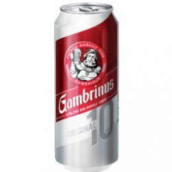 Gambrinus Original 10 Pale Draft Beer 500ml - Pivana CZ