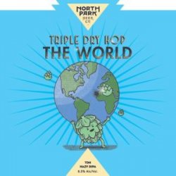 North Park Beer Co. Triple Dry Hop The World 16oz can - Bine & Vine