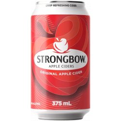 Strongbow Original Apple Cider Cans 30 x 375ml (Carton) - Bayfields