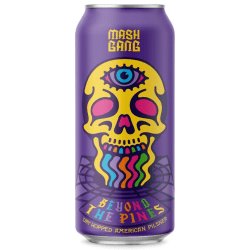 Mash Gang Beyond The Pines USA 0.5% West Coast Non Alcoholic Lager - The Alcohol Free Co