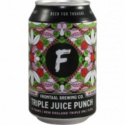 Frontaal Brewing Co. -                                              Triple Juice Punch (10 Years Edition) - Just in Beer
