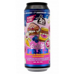 Funky Fluid Gelato XTREME: PB&J Banana & Marshmallow Sandwich (collab Hidden Springs)