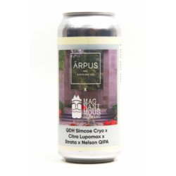 Arpus Brewing Co. x MagNaniNous Brewing - QDH Simcoe Cryo x Citra Lupomax x Strata x Nelson Qipa - Acedrinks