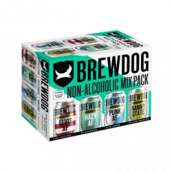 Brewdog, Non-Alcoholic Mix Pack — 12-Pack of 12 oz cans - Minus Moonshine