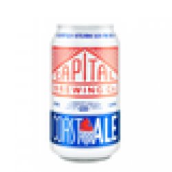 Capital Brewing Coast Ale Cans 375mL - Red Bottle