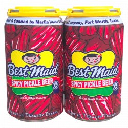 Martin House Best Maid Spicy Pickle Beer - The Open Bottle