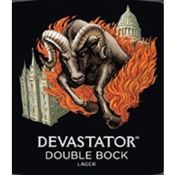 Wasatch Brewery Devastater Double Bock Lager 6 pack 12 oz. Can - Outback Liquors